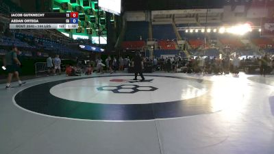 144 lbs Champ. Rd Of 64 - Jacob Gutknecht, Texas vs Aedan Ortega, California