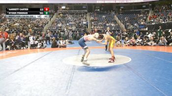 1A/2A 132 Cons. Semi - Ryder Freeman, The North Carolina Leadership Academy vs Garrett Carter, Lejeune