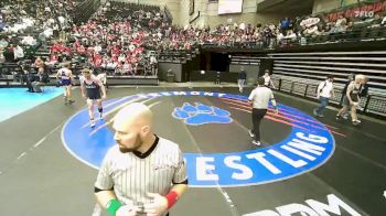 5A 190 lbs Cons. Round 3 - Parker Whetton, Box Elder vs Kingston O`bannon, Salem Hills