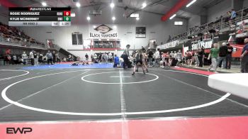 57-67 lbs Rr Rnd 2 - Rosie Rodriguez, Runestone vs Kylie McInerney, Brushy Wrestling Club