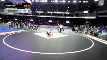 Girls 145 lbs Quarterfinal - Marissa Denke, Glacier Peak (Girls) vs Taydem Bylin, Enumclaw (Girls)