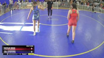 130 lbs Round 4 - Natalie Benn, Cleveland Warriors vs Mia Pedersen, Redmond High School