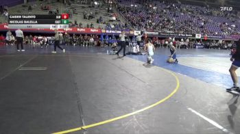 141 lbs Placement (4 Team) - Caiden Talento, Johnson & Wales (RI) vs Nicolas Balella, Castleton