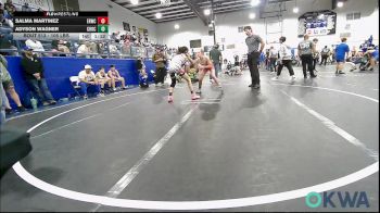 105 lbs Rr Rnd 3 - Salma Martinez, El Reno Wrestling Club vs Adyson Wagner, Choctaw Ironman
