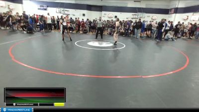 106 lbs Quarterfinal - Steve Romero, Toppenish vs Logan Gould, Hanford