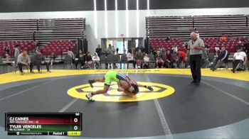 90 lbs Placement Matches (8 Team) - Tyler Verceles, PA Alliance vs CJ Caines, Mat Assassins (PA)
