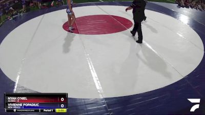 115 lbs Round 1 (16 Team) - Nyah O`Niel, Alaska vs Vivienne Popadiuc, New Mexico