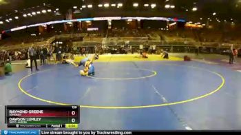 120 lbs Cons. Round 2 - Dawson Lumley, West Laurens vs Raymond Greene, Somerset