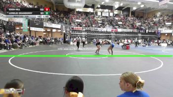 135 lbs Champ. Round 1 - Eden Hill, Fredonia HS vs Lorelei Granberry, Norton Community HS