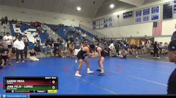 126 lbs Semifinal - Jobe Felix - Lopez, Dog Pound vs Aaron Mesa, Team S