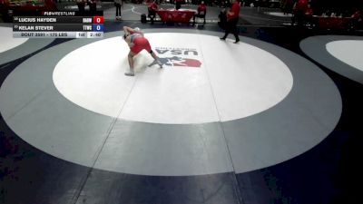 175 lbs Semis - Lucius Hayden, Bay Area Dragons Wrestling Center vs Kelan Stever, Team Thunder Wrestling Club