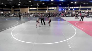 66 lbs Round Of 16 - Asher Ruybal, San Luis Valley WC vs Levi Angel, SoCal Hammers