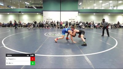 190 lbs Round Of 32 - Lane Foard, VA vs Ronan An, GA