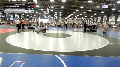 195 lbs Rr Rnd 2 - Jackson Bowden, Mayo Quanchi Silver vs Jakaleb Robinson-Barnes, Team RJN Green
