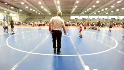 65 lbs Round Of 16 - John Cambra, Mat Assassins Gray vs Vincenzo Destefano, All-American Wrestling Club Red