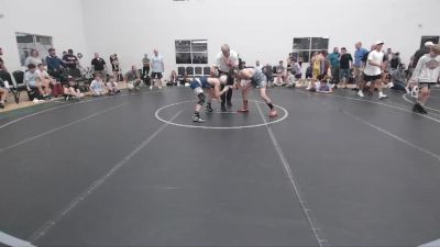 130 lbs Round 2 - Mason Felton, Micky`s Maniacs vs Brody Hower, Keystone Krush