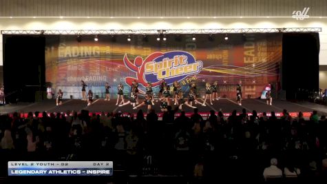 Legendary Athletics - Inspire [2025 L2 Youth - D2 Day 2] 2025 Spirit Cheer Dance Grand Nationals & Cheer Nationals