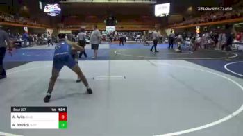 123 lbs Semifinal - Antonio Avila, Camel Kids vs Adyn Bostick, Tucson Cyclones