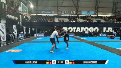 LEONARDO CERASO vs GABRIEL LUCAS 2026 Campeonato Helio Gracie No-Gi & Kids