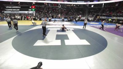 I-110 lbs Semifinal - Ethan Andreula, Long Beach vs Carter Mullen, Fairport