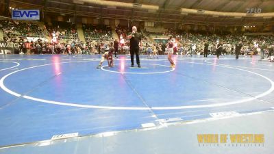 75 lbs Consi Of 4 - Colton Writt, Young Guns vs Jaxon Jolley, Wolf Gang Wrestling Academy