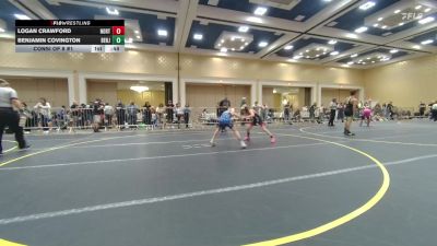 78 lbs Consi Of 8 #1 - Logan Crawford, Northwest Elite vs Benjamin Covington, Benjamin Brawlers
