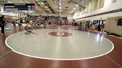 157 lbs Quarterfinal - Luke Wyatt, Brook RTC vs Jamison Devlin, Delsea