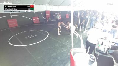 165 lbs Cons. Round 2 - Dylan Gojich, Menifee vs Ryan Cardenas, Bonita High School