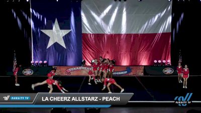 LA Cheerz Allstarz - Peach [2022 L1 Youth Day 1] 2022 American Cheer Power Galveston Showdown DI/DII