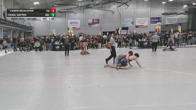 157 lbs Champ. Rd Of 32 - Chael Satter, NB Elite vs Casen McAlister, Tonganoxie High School
