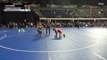 140 lbs 3rd Place Match - Clay Hansel, Victory School Of Wrestling vs Dominic Ortiz-Lyons, Pinnacle