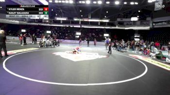 Girls 110 lbs 3rd Place Match - Kailey Balajadia, Bremerton (Girls) vs Kyler Menza, Washington (Girls)
