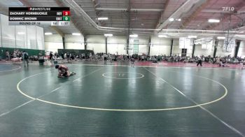 138 lbs Round Of 16 - Dominic Brown, UNATTACHED vs Zachary Hornbuckle, Independence HS