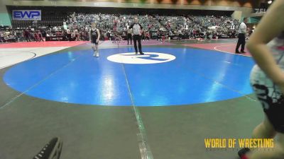 110 lbs Consi Of 8 #1 - Ayden Alvarado De Leon, Hillsboro Mat Club vs Brecken Grav, Legends Of Gold