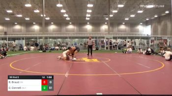 187 lbs Prelims - Brennon Braud, Ohio Titan Red vs Dylan Connell, Team Shutt Greco