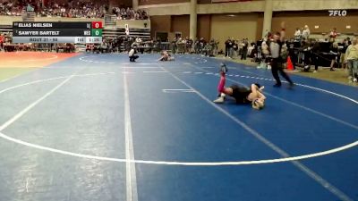 95 lbs Champ. Round 1 - Sawyer Bartelt, Westfield vs Elias Nielsen, LSH (LeSueur/Henderson)