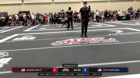 Zoey Quintanal vs Sahara Wells 2025 ADCC Orlando Open/Youth Trials
