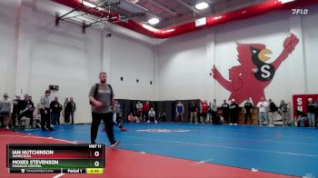 150 lbs Champ. Round 2 - Moses Stevenson, Franklin Central vs Ian Hutchinson, Homestead