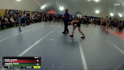 100 lbs Finals (2 Team) - Noah Hagge, Killer Elite vs Parker Porta, Buxton