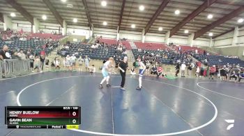 130 lbs Champ. Round 1 - Henry Buelow, Hawaii vs Gavin Bean, Alaska