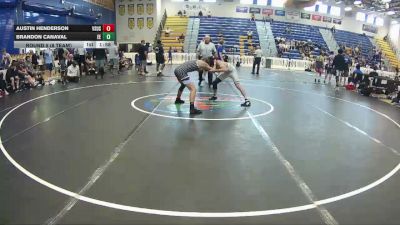 120 lbs Round 5 (8 Team) - Austin Henderson, VSUS Athletics RTC vs Brandon Canaval, Eagle Empire