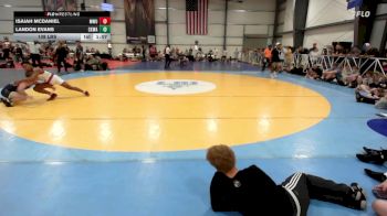 138 lbs Rr Rnd 2 - Isaiah McDaniel, MetroWest United Black vs Landon Evans, CKWA