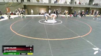 160 lbs Semifinal - Cohen Malasig, WA vs Achilles Evans, CO