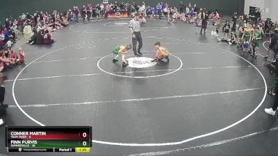 75 lbs Round 1 (4 Team) - Finn Purvis, Summerville vs Conner Martin, Team Tiger