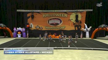 Cheer Strike Allstars - Wicked [2025 L3 Junior - Flex Day 1] 2025 Cheer Power San Antonio Halloween Challenge