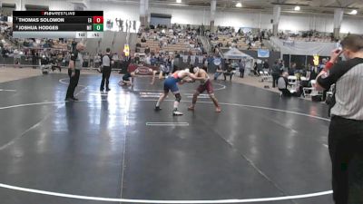A 175 lbs Cons. Round 3 - Thomas Solomon, Eagleville High School vs Joshua Hodges, Montgomery Central High School