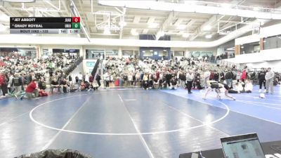 132 lbs 3rd Place Match - Jet Abbott, Juab vs Grady Roybal, Union