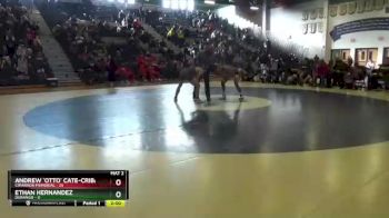 138 lbs Champ Round 1 (16 Team) - Ethan Hernandez, Durango vs Andrew `Otto` Cate-Cribari, Cimarron Memorial