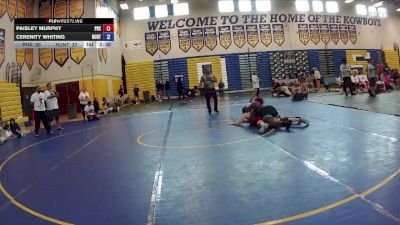 190 lbs Round 5 (6 Team) - Paisley Murphy, Florida Phoenix Wrestling Club vs Cerenity Whiting, Head Hunters