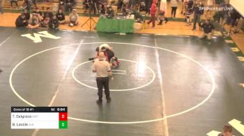 138 lbs Consolation - Tyler Delgreco, Southeastern Voc vs Brady Lavole, Durfee